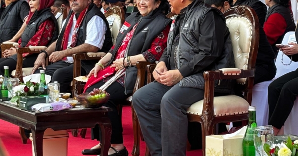 Megawati Tertawa Saksikan Peserta Lomba Impersonate Tirukan Gaya Bicaranya di Festival Bung Karno