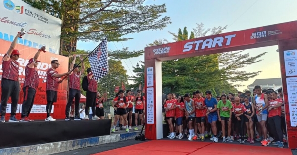 Membumikan Semangat Bung Karno, DPC PDI Perjuangan Jember Gelar Soekarno Fun Run 2026
