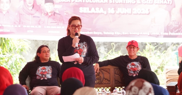 Peringati Hari Bung Karno, PDI Perjuangan Palembang Gelar Cek Kesehatan Gratis dan Edukasi Stunting