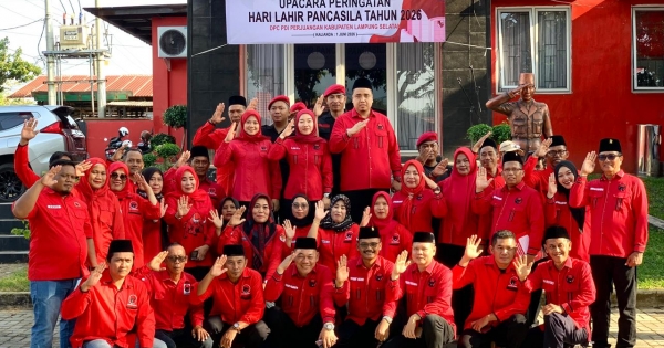 Peringati Hari Lahir Pancasila, Lesty Minta Kader PDI Perjuangan Jadi Pelopor Gotong Royong