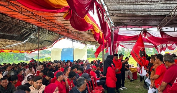 Perkuat Akar Rumput, Ketua DPC Madsuri Bersama Sarifah Konsolidasi 700 Kader PDI Perjuangan di Kabupaten Serang