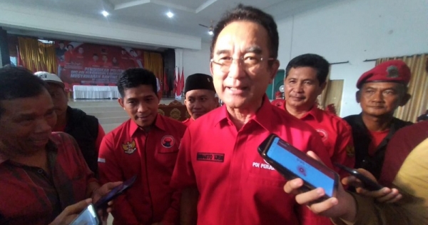 Rudianto Tjen Minta Pengurus Ranting PDI Perjuangan Bangka Tetap Semangat dan Aktif Layani Masyarakat
