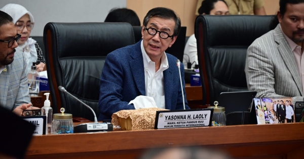 Sentil Kemudahan Bisnis RI di Bawah Vietnam, Yasonna Laoly Kebut RUU Hukum Perdata Internasional