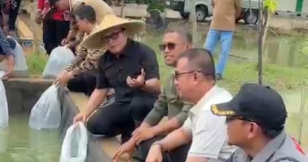 Gerakan Tebar Benih Ikan di Lingkungan Sekolah, Langkah Strategis Dukung Ketahanan Pangan