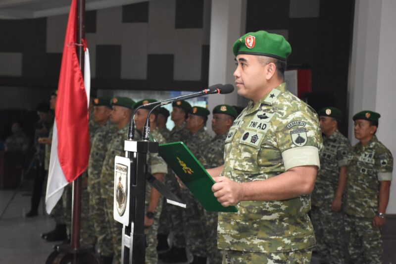 Kasdam IV/Diponegoro Pimpin Pengambilan Sumpah PNS TNI AD, Teguhkan Integritas dan Profesionalisme