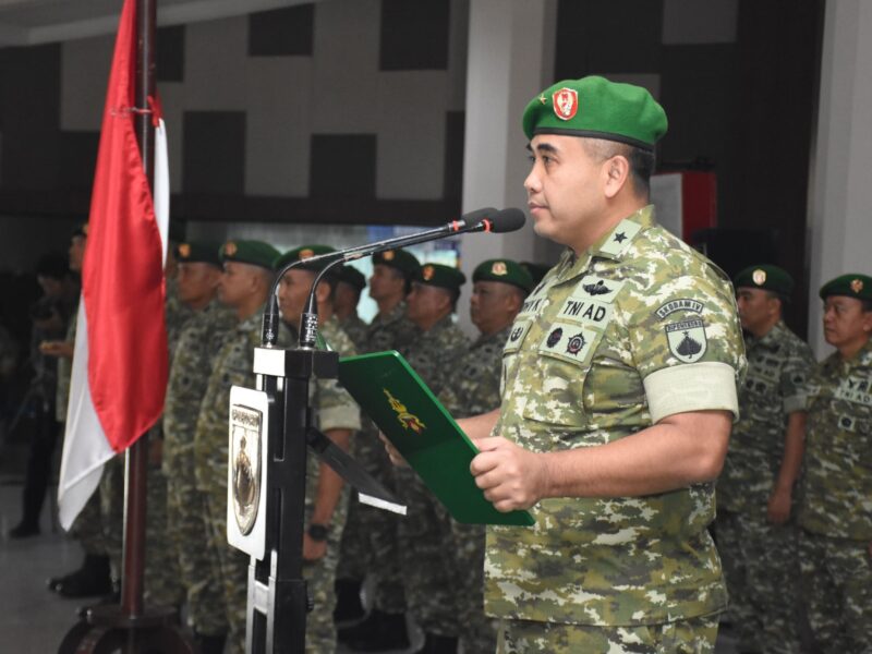 Kasdam IV/Diponegoro Pimpin Pengambilan Sumpah PNS TNI AD, Teguhkan Integritas dan Profesionalisme