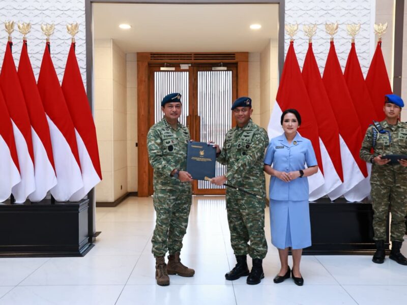 Danlanud Sultan Hasanuddin Resmi Sandang Pangkat Marsekal Pertama