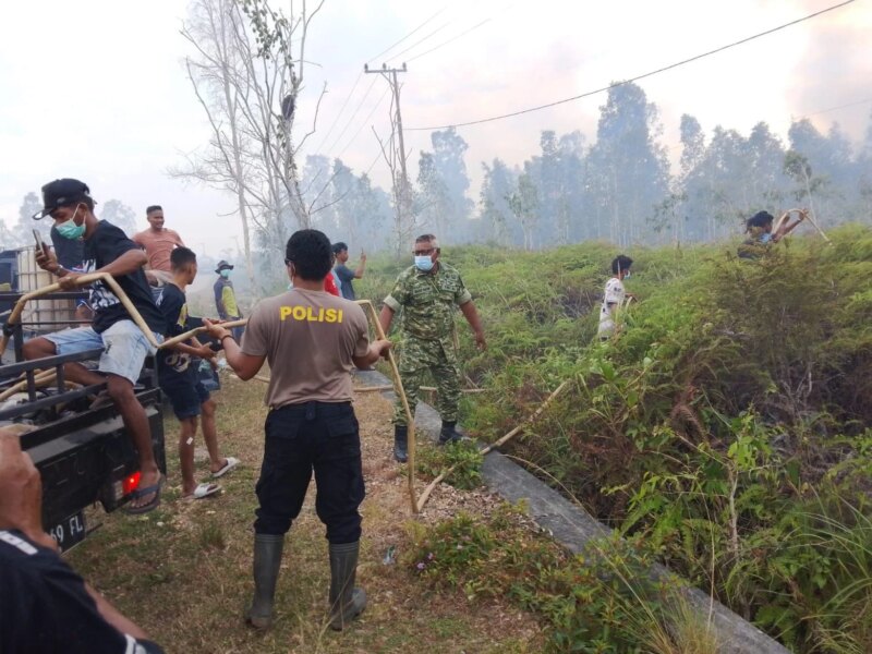 Sinergi Kunci Padamkan Karhutla di Distrik Bomberay – Detiktoday.com