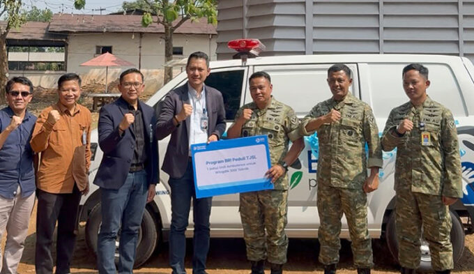 Perkuat Sinergi dengan TNI, BRI BO Subang Hibahkan Ambulans untuk Wingdik 300/Teknik