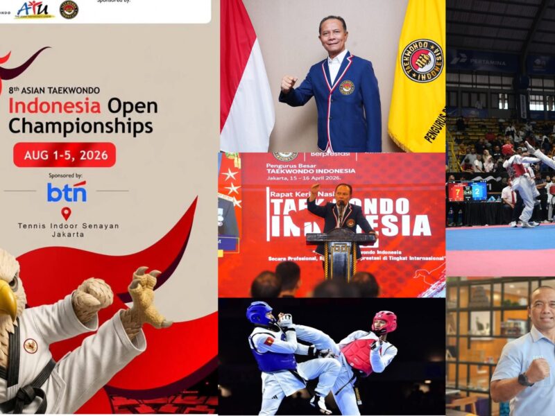8th Asian Taekwondo Indonesia Open 2026: PBTI Calling! Bidik Podium Asia, Bukti Kepercayaan Internasional di Era Ketum Letjen TNI Richard Tampubolon