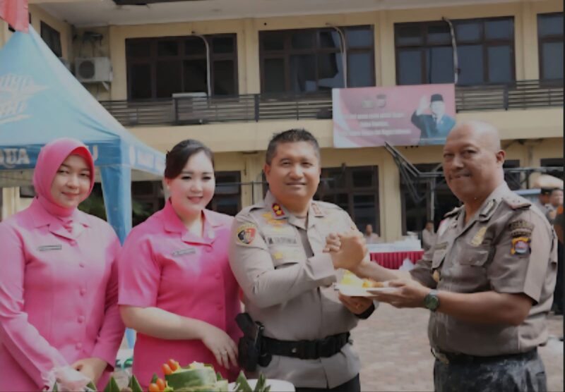 Pimpin Kenaikan Pangkat, Kapolres Cilegon: Wujud Perhatian dan Penghargaan Pimpinan