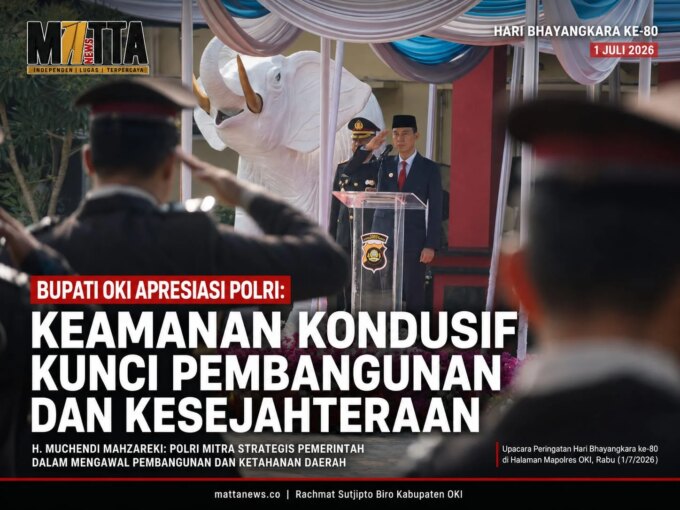 Hari Bhayangkara Bupati OKI Sebut Keamanan Kondusif Kunci Kesejahteraan – Detiktoday.com