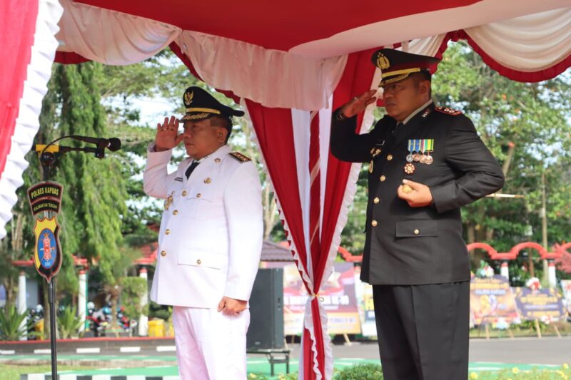 Polres Kapuas Peringati Hari Bhayangkara Ke-80 dengan Upacara dan Syukuran