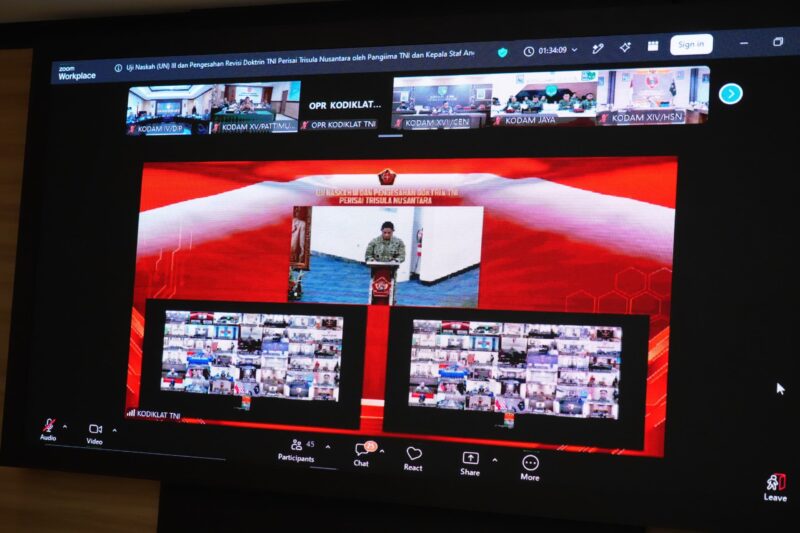 Pangdam IV/Diponegoro Ikuti Pengesahan Doktrin TNI "Perisai Trisula Nusantara"