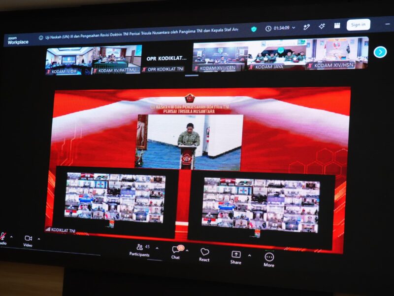 Pangdam IV/Diponegoro Ikuti Pengesahan Doktrin TNI "Perisai Trisula Nusantara"