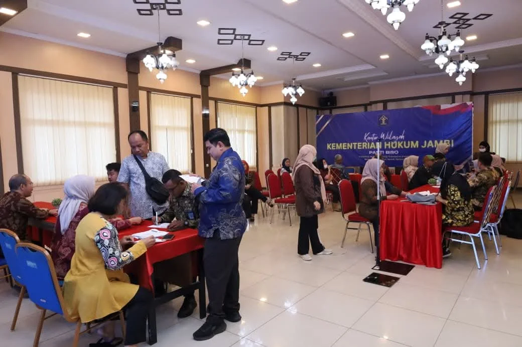 Kanwil Kemenkum Jambi Gelar Cek Kesehatan Gratis, Deteksi Dini Penyakit dan Skrining HPV untuk Pegawai – Detiktoday.com