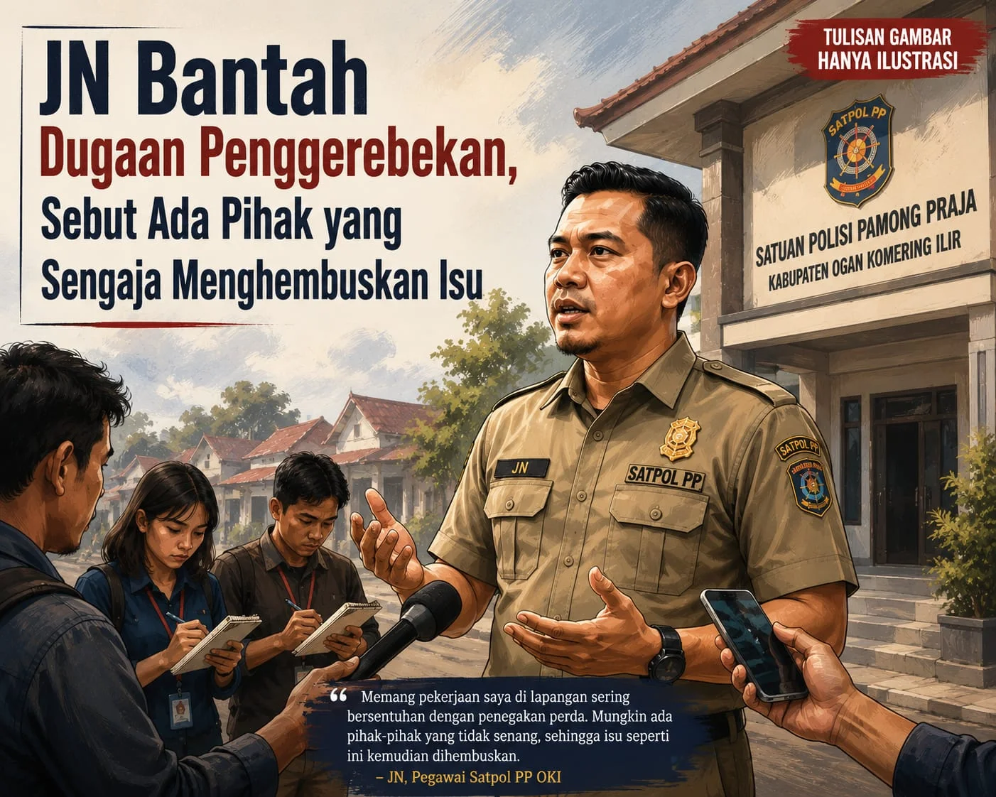 JN Bantah Dugaan Penggerebekan, Sebut Ada Pihak yang Sengaja Menghembuskan Isu – Detiktoday.com