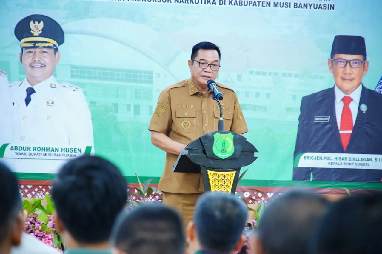 H.M Toha Tohet SH – Kyai Abdur Rohman Husen Perkuat Benteng Antinarkoba di Muba – Detiktoday.com