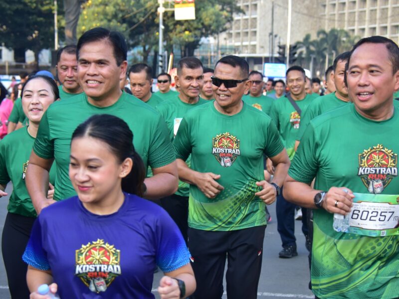 KAS KORMAR HADIRI KOSTRAD RUN 2026, PERKUAT SINERGI DAN BUDAYA HIDUP SEHAT