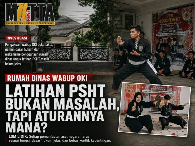 Wabup OKI Akui Rumah Dinas Jadi Lokasi Latihan PSHT – Detiktoday.com
