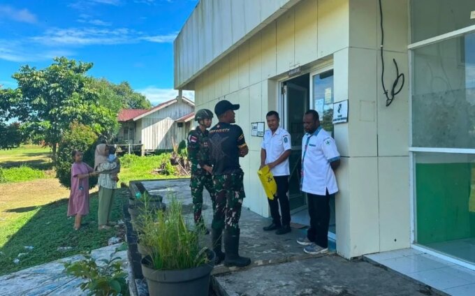Bakti Sosial Satgas Pamtas RI-PNG Yonif 646/Gardatama Yudha di Pos Muara Nawa Pererat Kebersamaan Warga – Detiktoday.com