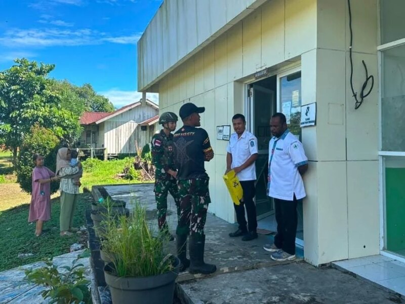 Bakti Sosial Satgas Pamtas RI-PNG Yonif 646/Gardatama Yudha di Pos Muara Nawa Pererat Kebersamaan Warga – Detiktoday.com