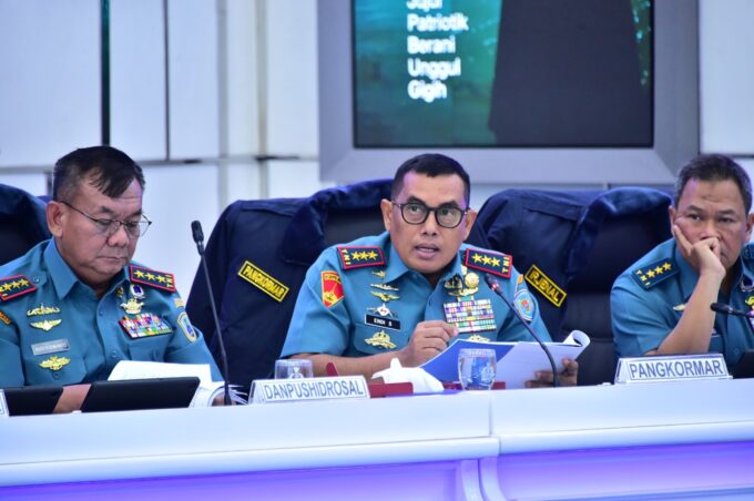 PANGKORMAR IKUTI UJI NASKAH III TNI ANGKATAN LAUT JALESVEVA JAYAMAHE