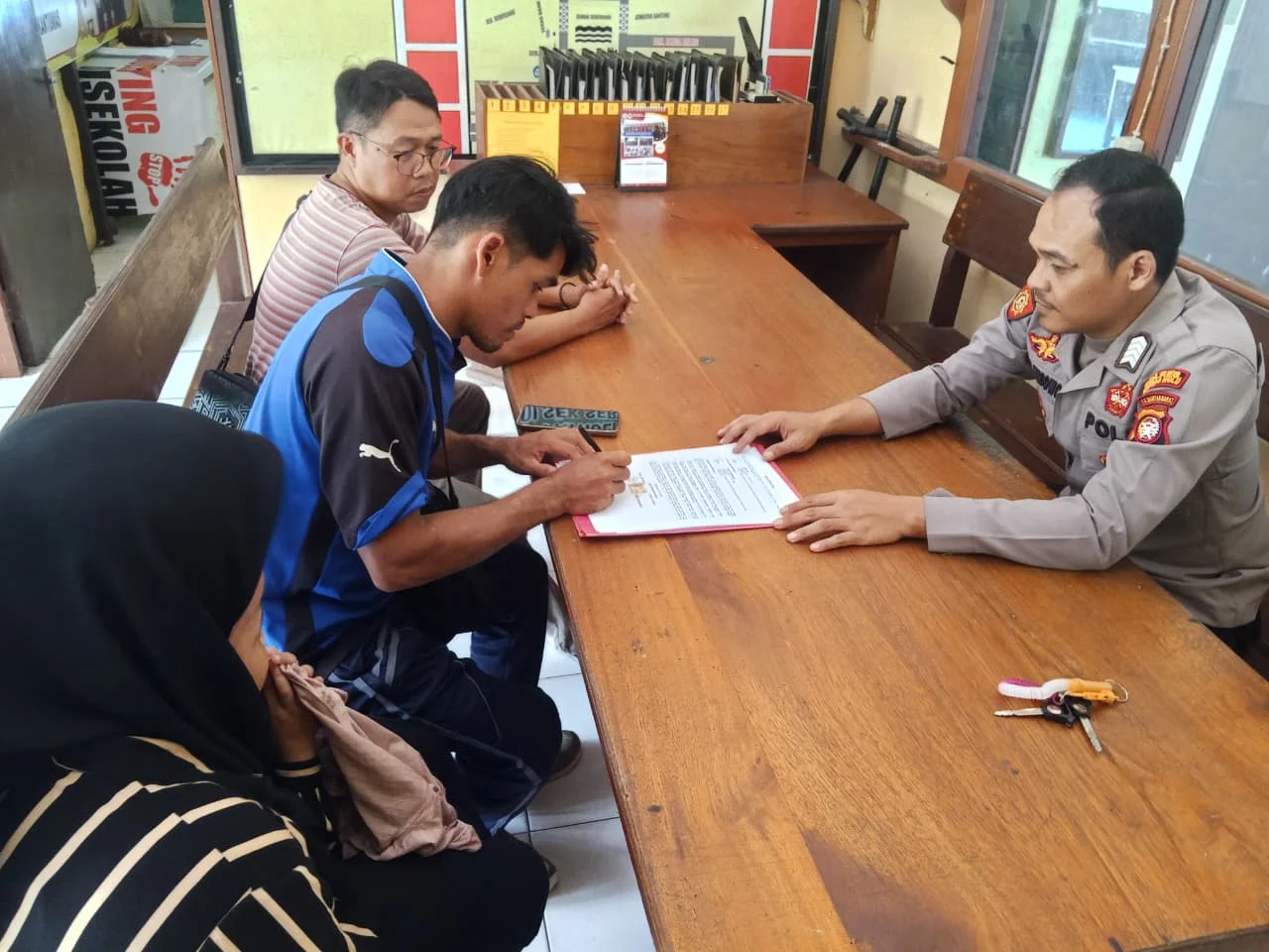 Utamakan Restoratif Justice, Polisi Fasilitasi Damai Kasus Dugaan Pencurian Motor di Seberuang – Detiktoday.com
