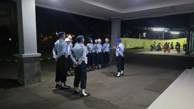 Pom Makodau I Gelar Razia, Pastikan Kelengkapan Kendaraan