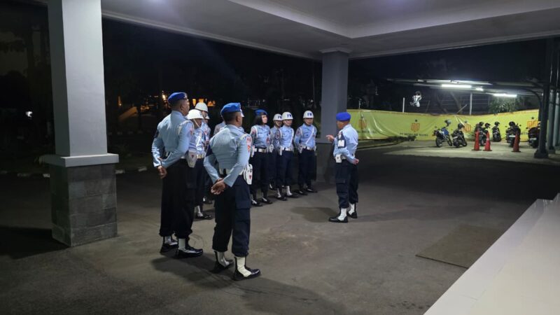 Pom Makodau I Gelar Razia, Pastikan Kelengkapan Kendaraan