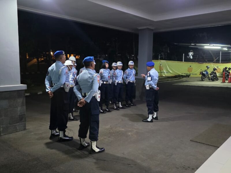 Pom Makodau I Gelar Razia, Pastikan Kelengkapan Kendaraan