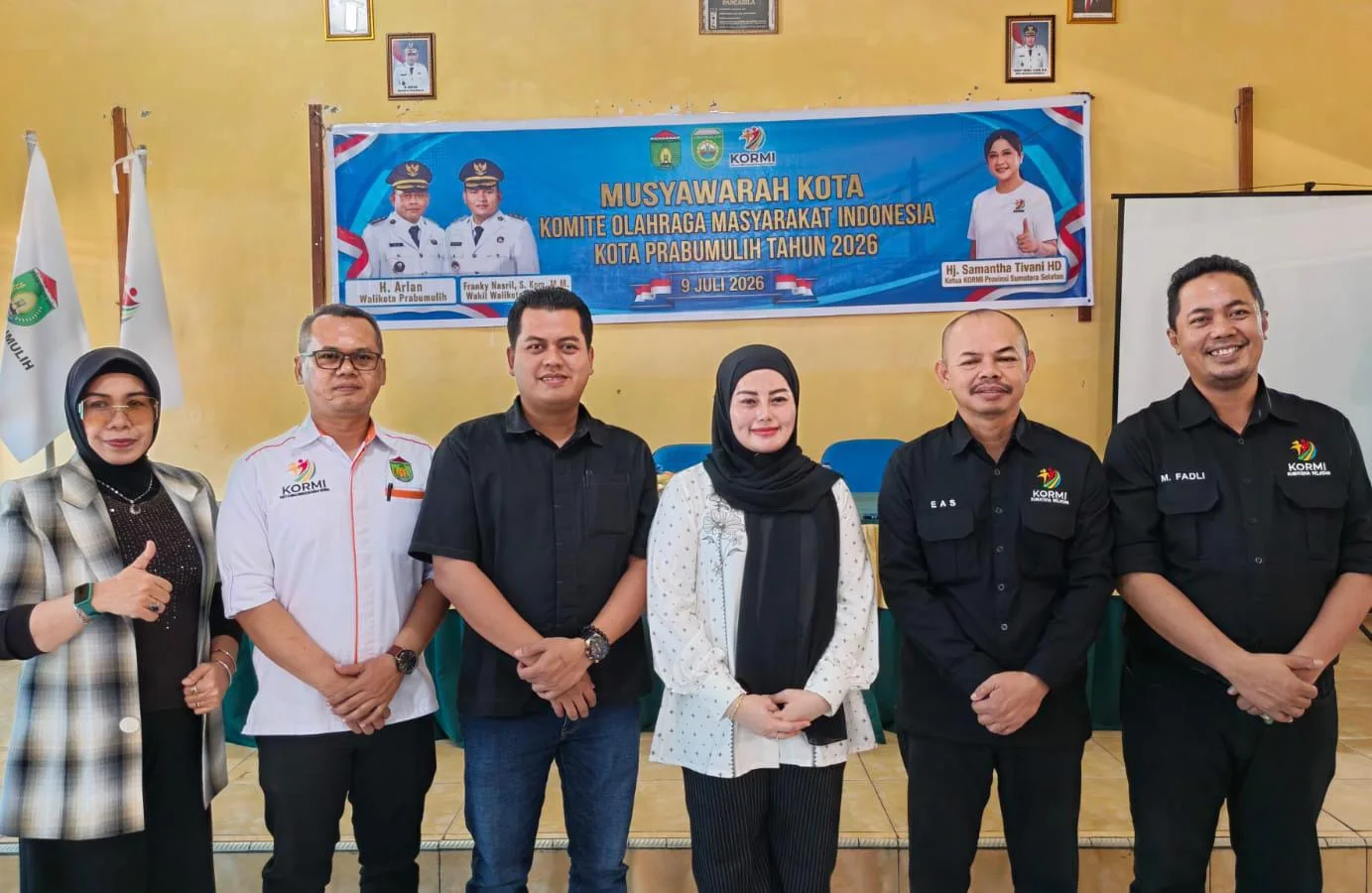 Dukungan Penuh Terpilih Aklamasi, Pita Oka Pimpin KORMI Prabumulih  – Detiktoday.com
