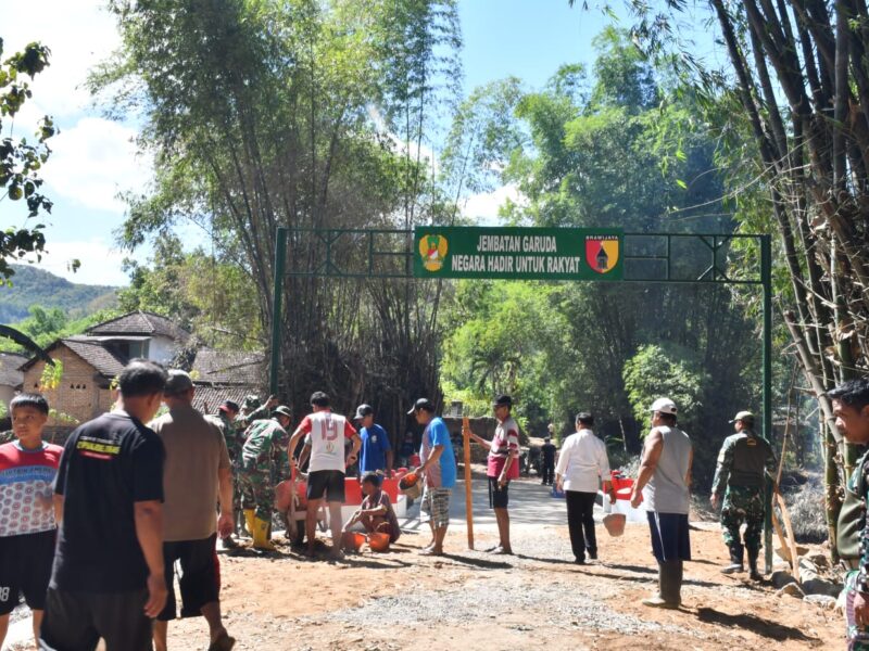 Jembatan Garuda Datang, Jarak 2000 Meter Jadi 200 Meter