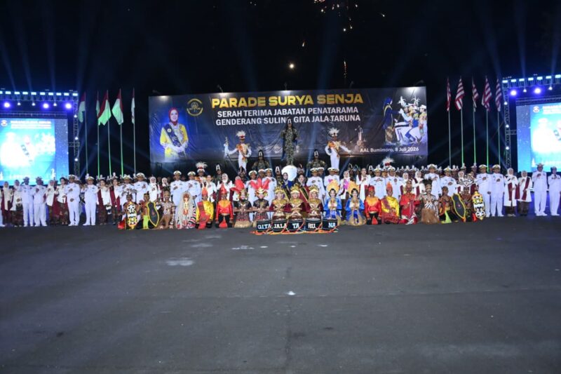 PARADE SURYA SENJA 2026, TNI AL AJAK MASYARAKAT SAKSIKAN TRADISI DAN ATRAKSI TARUNA AAL