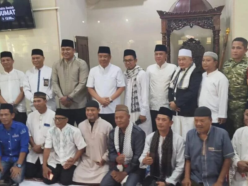Wawako Franky dampingi Wagub Sumsel Silaturahmi dengan Jemaah Masjid Agung Nur Arafah Prabumulih – Detiktoday.com