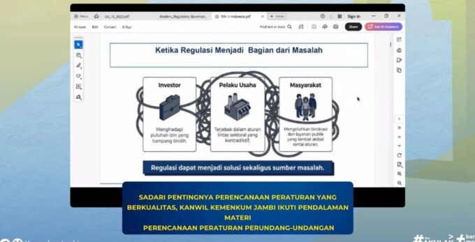 Kompetensi Perancang Regulasi, Dalami Strategi Penyusunan Peraturan Perundang-undangan Berkualitas – Detiktoday.com