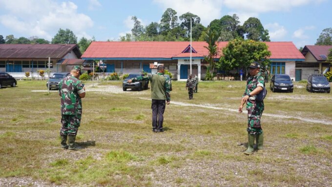 Di Bawah Langit Perbatasan, Kasdim 1206 Putussibau Pastikan TMMD ke – 129 Siap Digelar di Desa Apan – Detiktoday.com