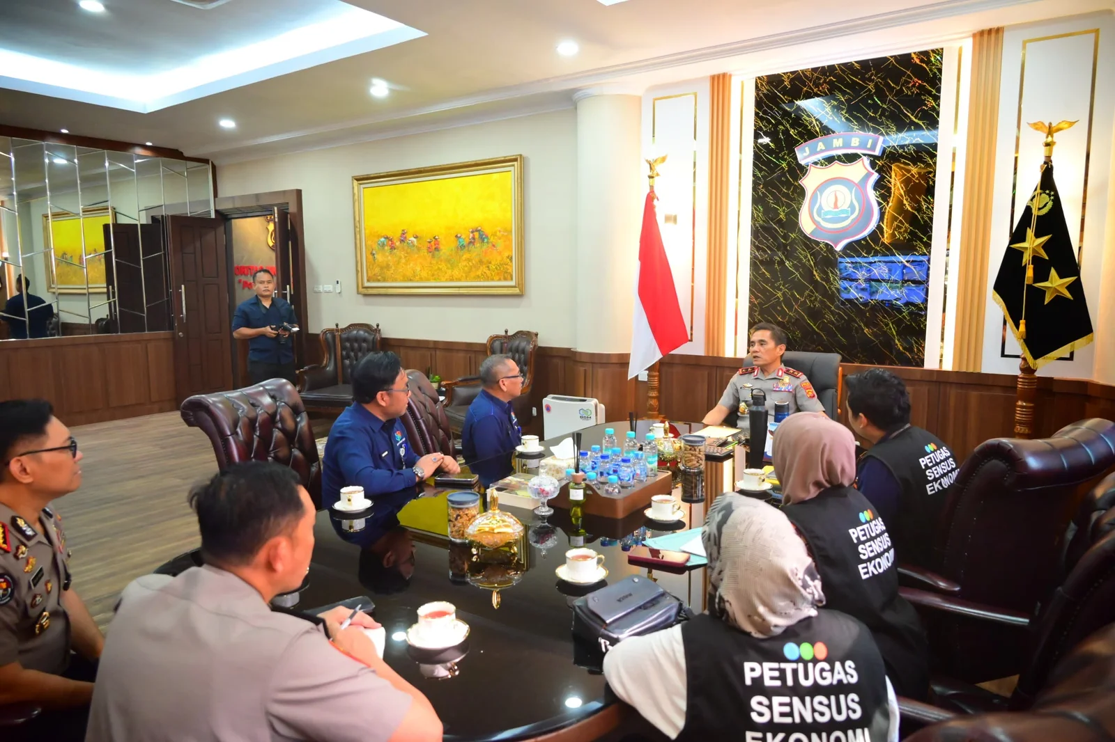 Kapolda Jambi Terima Audiensi BPS, Perkuat Sinergi Dukung Program Strategis Nasional dan Sensus Ekonomi 2026 – Detiktoday.com