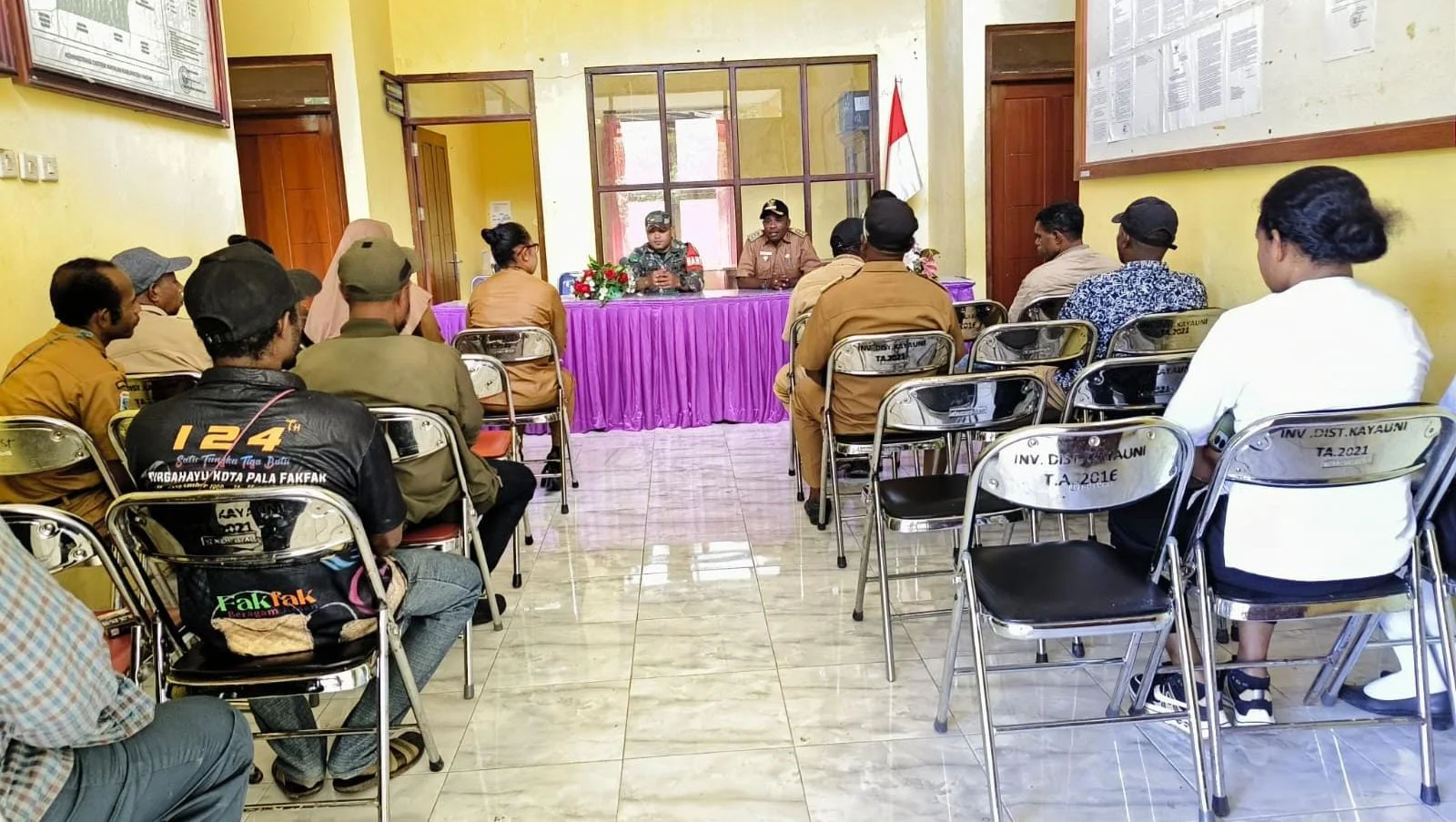 Babinsa Dukung Penuh Rapat Pembentukan Panitia HUT RI ke-81 di Kayauni – Detiktoday.com