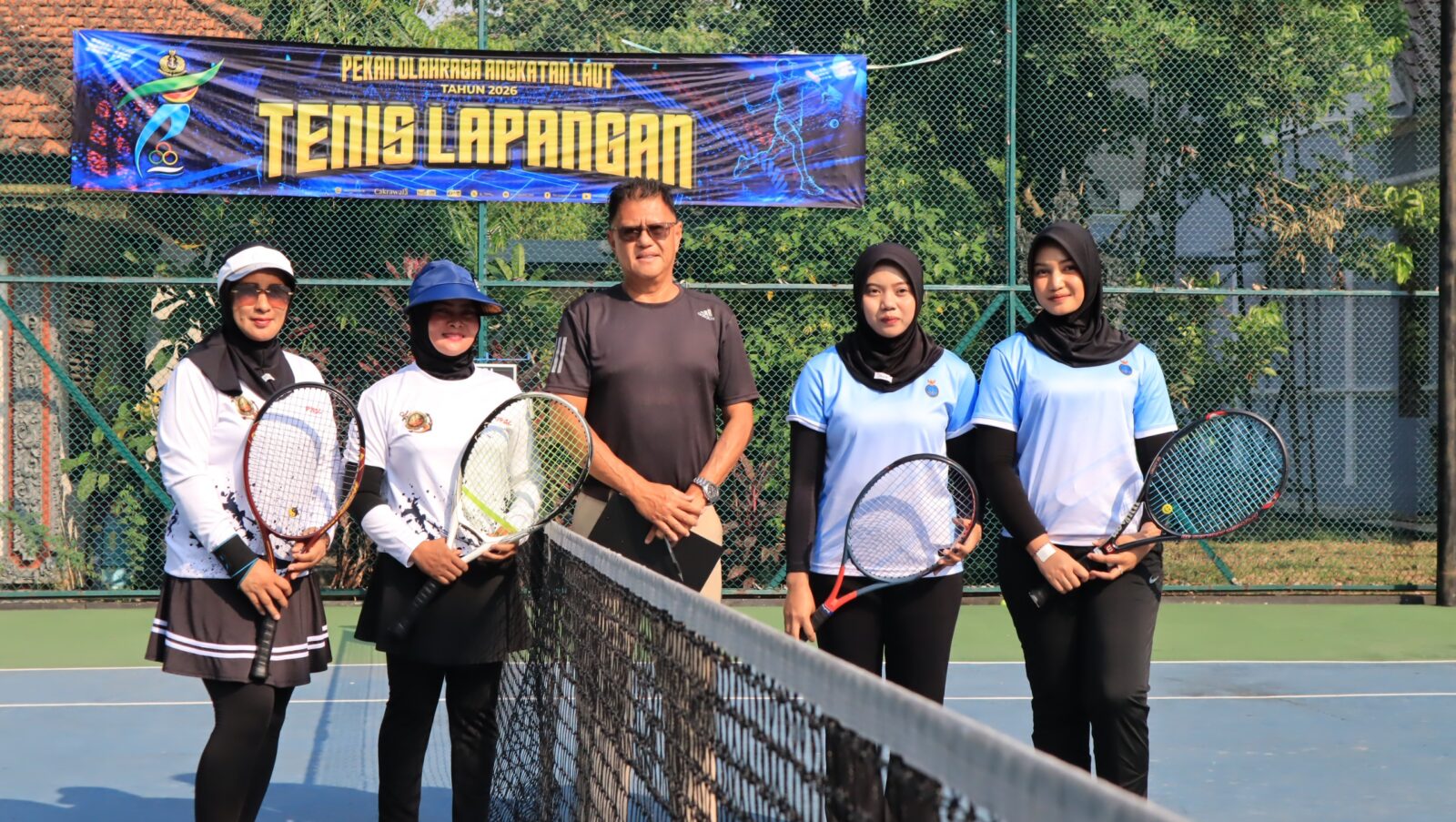 KONTINGEN KORPS MARINIR RAIH KEMENANGAN DI CABANG TENIS LAPANGAN DAN TENIS MEJA PADA PORAL TNI AL 2026