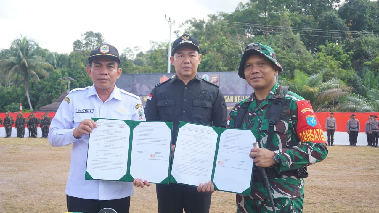 Buka Akses Perbatasan, TMMD ke-129 Kodim 1206/Putussibau Garap Jalan Ulak Pauk–Belatung – Detiktoday.com