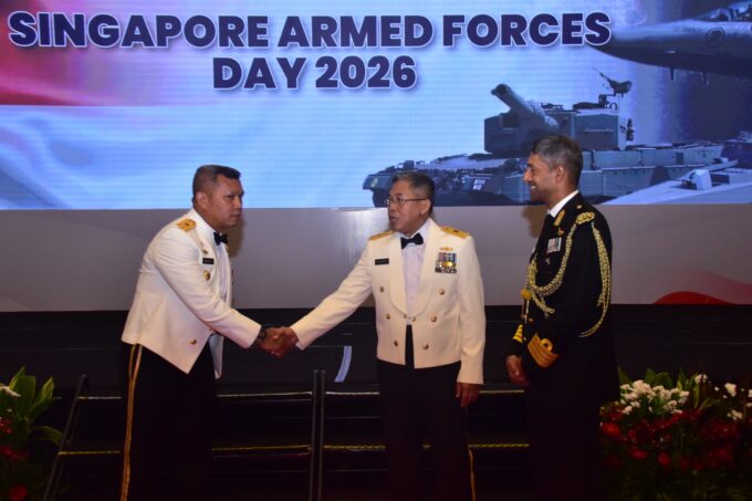 MEWAKILI PANGKORMAR, ASINTEL PANGKORMAR HADIRI HARI ANGKATAN BERSENJATA SINGAPORE TAHUN 2026