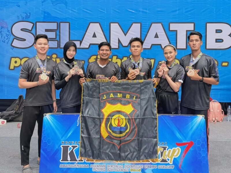 Tim Taekwondo Polda Jambi Raih 5 Medali di Kejurnas Kapolri Cup 7 Tahun 2026 – Detiktoday.com