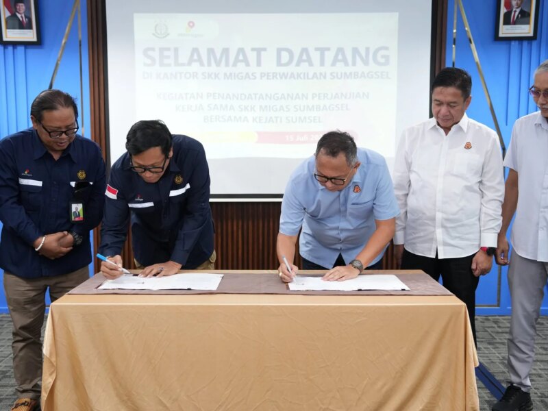 Menjaga Operasional Hulu Migas berjalan tak bertentangan dengan koridor hukum, SKK Migas Sumbagsel Teken PKS bersama Kejati Sumsel – Detiktoday.com