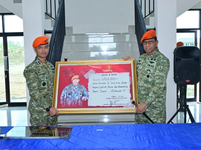 Yon Parako 464 Pasgat Diresmikan, Perkuat Kesiapsiagaan Operasional Korps Pasukan Gerak Cepat