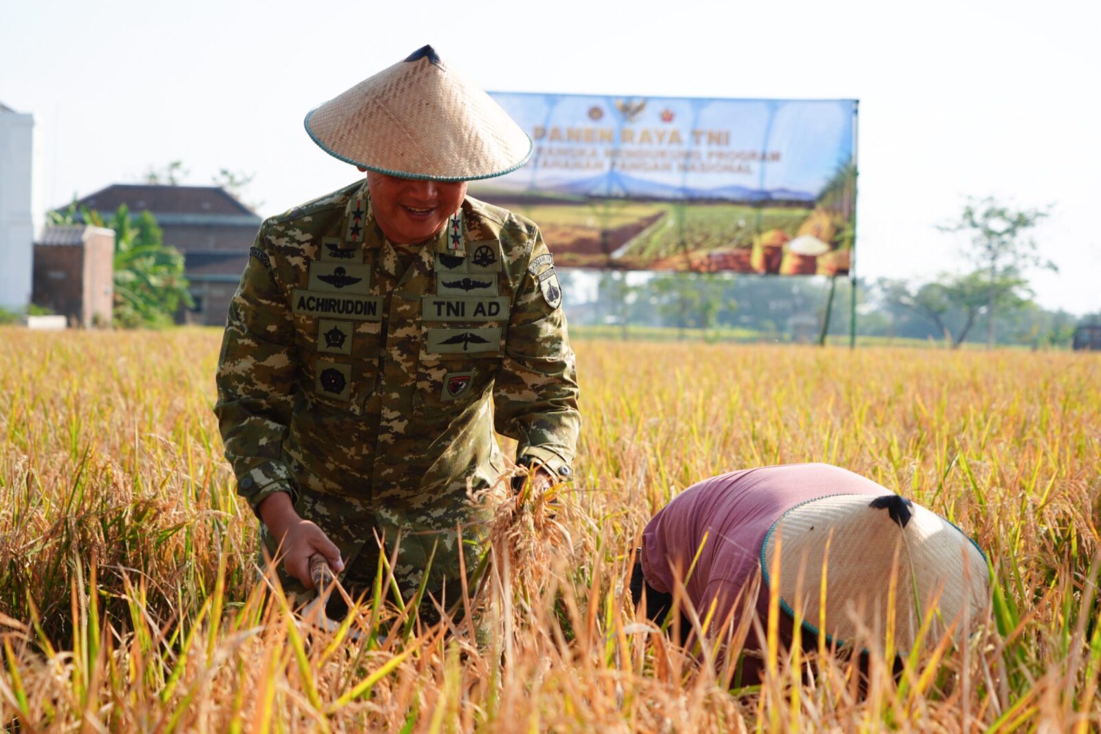 Pangdam IV/Diponegoro Dukung Panen Raya TNI, Perkuat Ketahanan Pangan Nasional