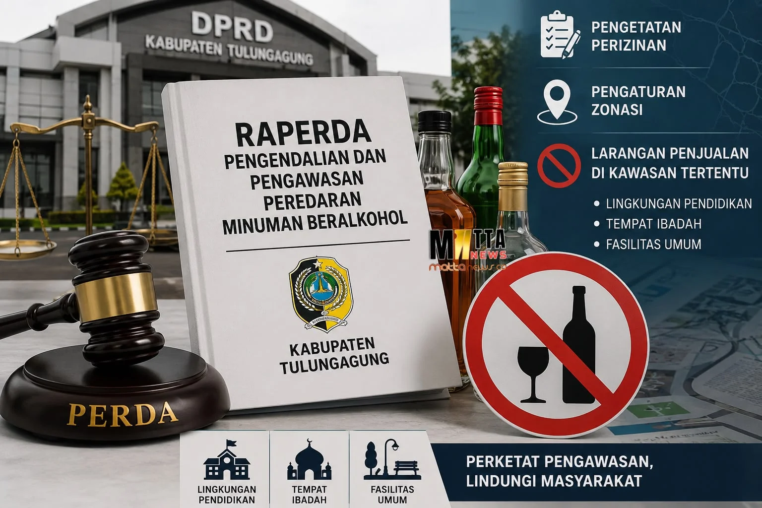 Raperda Pengendalian Minol Tulungagung Masuki Tahap Final, Perda Segera Disahkan untuk Perketat Pengawasan Peredaran Alkohol – Detiktoday.com
