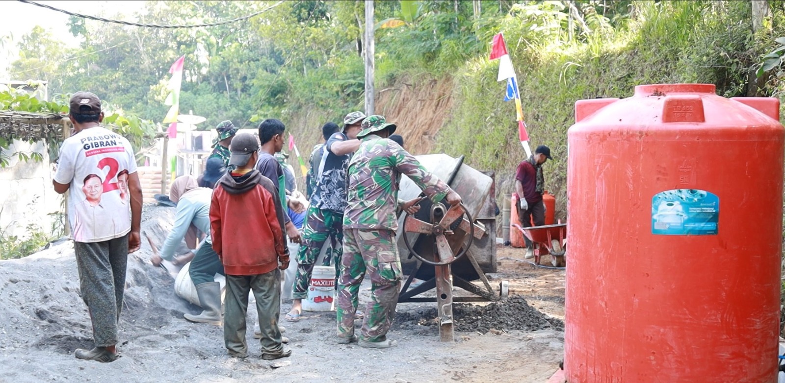 Letkol Inf Ketut Hendra Budihardja , "Kami Berharap Hasil Pembangunan ini Dapat Memberikan Manfaat Jangka Panjang Bagi Masyarakat "
