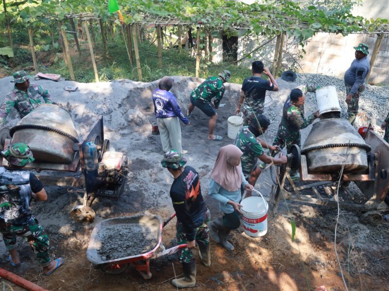 Bentuk Pengabdian TNI Kepada Masyarakat, Pembangunan Program TMMD diharapkan Mampu Memberikan Manfaat Jangka Panjang