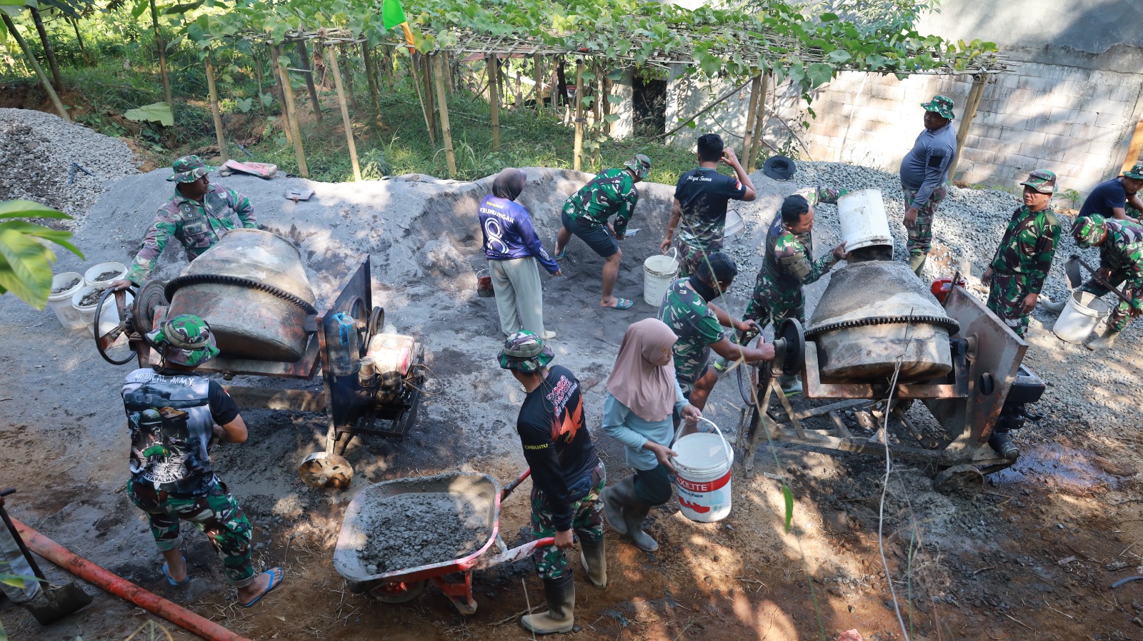Bentuk Pengabdian TNI Kepada Masyarakat, Pembangunan Program TMMD diharapkan Mampu Memberikan Manfaat Jangka Panjang